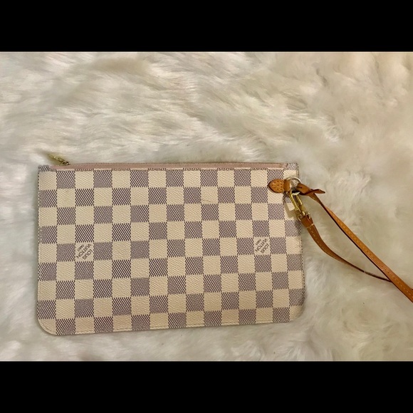 Louis Vuitton Handbags - Authentic Louis Vuitton Azur Neverfull pouch